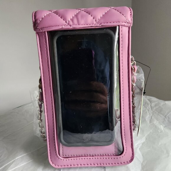 Badgley Mischka NWT Purple Phone Case/Card Holder w/card insert - Picture 4 of 8